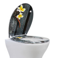 Fanmitrk Duroplast Toilet Seat Plumeria Match UF819-40