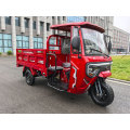 Прочный трехколесный коммунальный автомобиль с закрытой кабиной