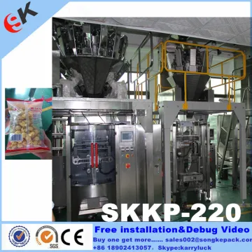 Food automatic cashew nut bag packing machine