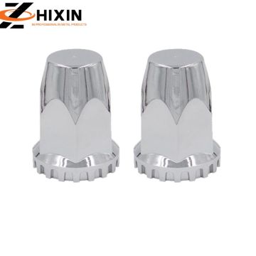 Zhixin 33mm vidalı abs krom kaplamalı pabucu somun kapakları yarı kamyon için