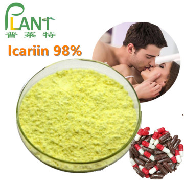 HPLC ทดสอบสารสกัดจาก Epimedium sagittatum บริสุทธิ์ icariin 98%