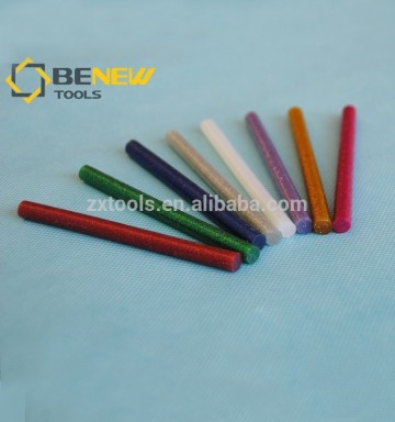colored hot melt glue stick, colorful glue stick