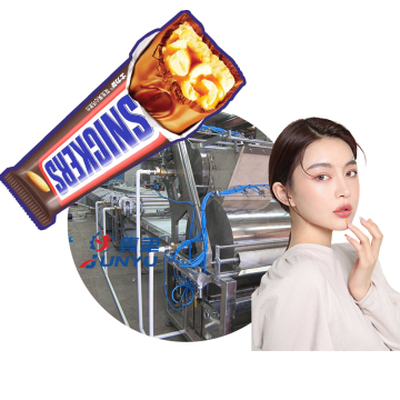 900mm Protein Chocolate Bar Machine: Chocolate Caramel Nougat Candy Bar Making Production Line