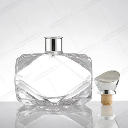 Customizable royal glass whiskey bottles provider