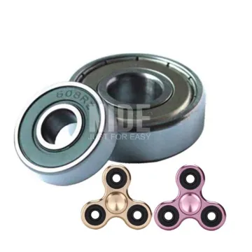 608 Fingertip Spiral Deep Groove Ball Carbon Steel Bearing for Skates and Roller Skating