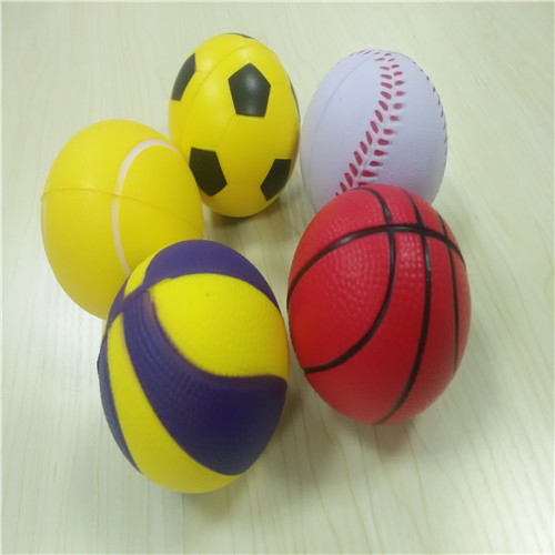 प्रोमोशनल पु बॉल आकार की तनाव बॉल्स