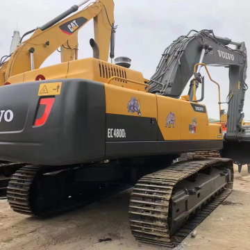 Used Volvo EC480 Original Excavator in Good Condition - Korea