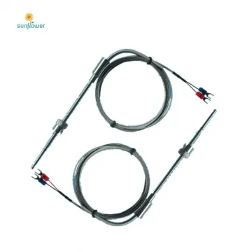 First-Class Industrial Flexible Bayonet Thermocouple with Spring-Loaded Design: Precision Temperature Measurement Solutions