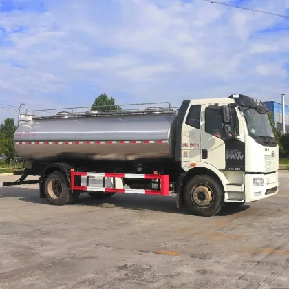 Jiefang Milk Tanker Designed for Fresh Milk Handling