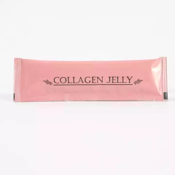 OEM/ODM Healthcare supplement marine collagen peptide jelly stick Vegan Skin Whitening beauty collagen jelly Stick