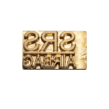 High Quality Gold Metal Brass Mould Stamp for Logo Embossing