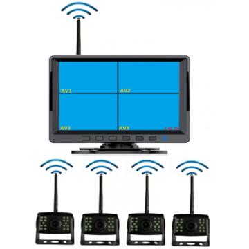 Sistema della telecamera per camion wireless da 7 pollici