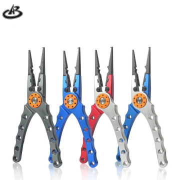 Custom Logo Clamp Solid Multi-Purpose Outdoor Fishing Pliers for Saltwater and Freshwater