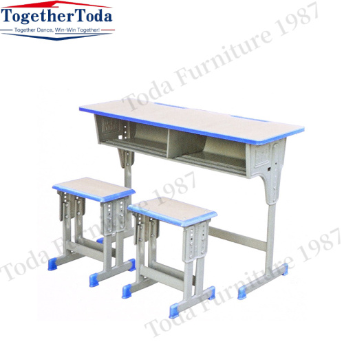 School Tables Steel Student Classroom Desk and Chairs Manufactory
