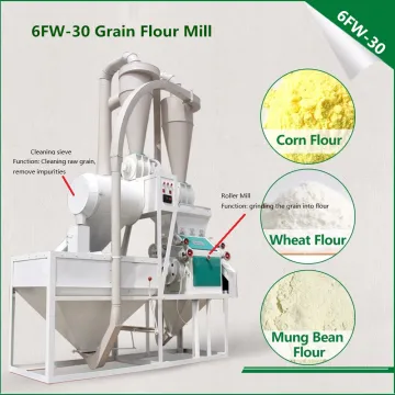 Corn Flour Grits Milling Machine