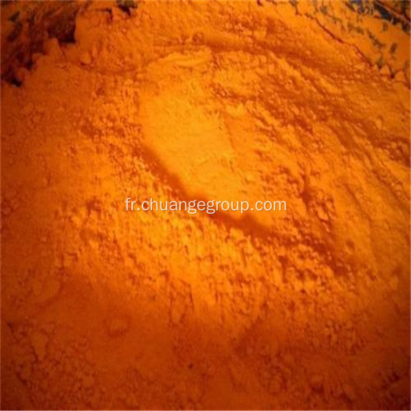 Poudre orange de colorant d'oxyde de fer pour le microblading acrylique