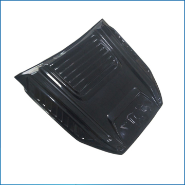 Impact-Resistant ABS Engine Hood Cover with Rhinoceros Logo for Ford Ranger 2012-2017