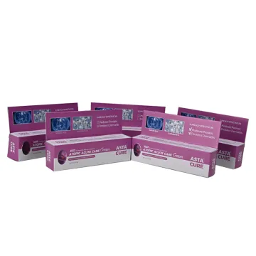 Skin care product folding cardboard color box