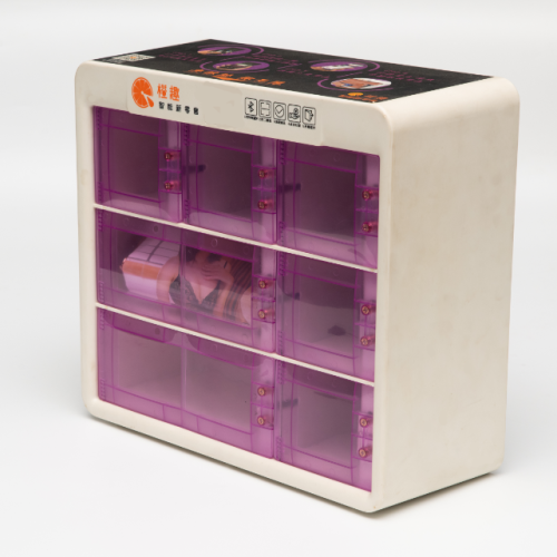 8 Selezionare il distributore automatico del cabinet di lattice
