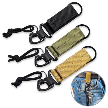 야외 활동을위한 다기능 Olecranon Buckle Ribbon 키 체인