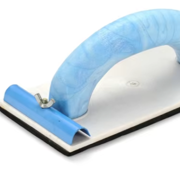 Hot Sale 230x105mm Plastic Sanding Block Sandpaper Holder Polishing Tool Hand Sander