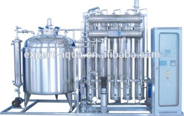injection water multi-effect distiller with heat preservation storage tank