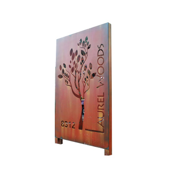 Corten Steel Supplier: Weather Resistant A588 Steel Plates for Garden Screens and Art