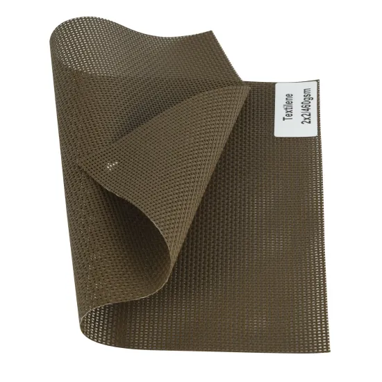 2x2 460GSM PVC Teslin Fabric Vinyl Coated Mesh Fabric for Outdoor Furniture: Durable and Stylish Solutions