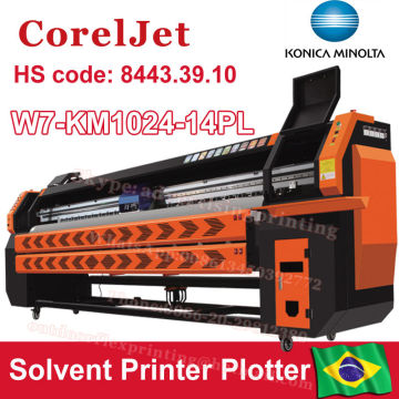 10ft liyu konica solvent printer konica head allwin solvent printer 3.2m konica head solvent printer