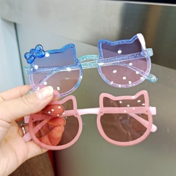 Cute Polarized Silicone Kids Sunglasses for Girls
