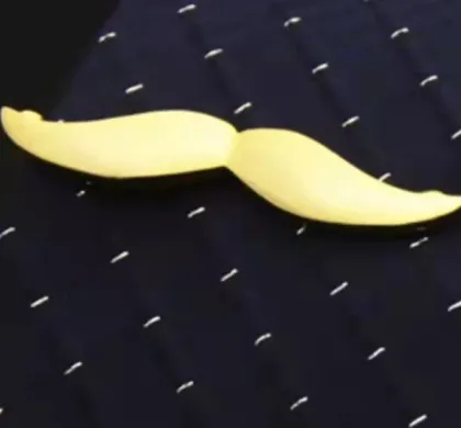 Personalized Men's Tie Accessories: Plating Color Small Tie Pins, Tackbacks, Blank Pins, Cufflinks & Tie Clips Set