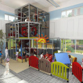 Large Commercial indoor playground structures for kids