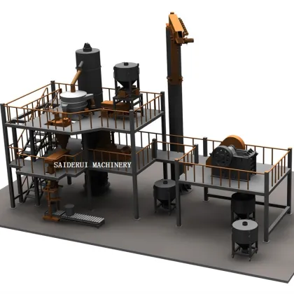 Car Lithium Battery Crusher and Shredder Separator