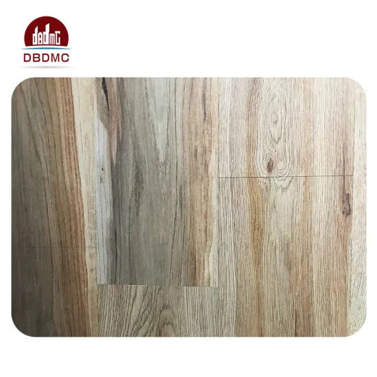 Durable click lock waterproof and healthy wood texture pvc flooring