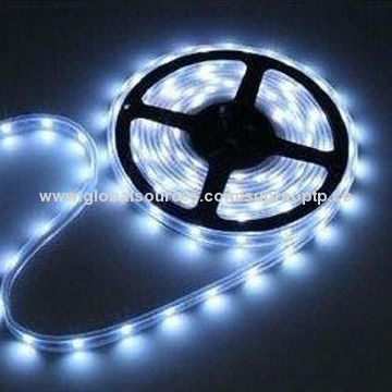 60-LEDs/m 5630SMD LED Strip Light, 12 or 24V DC Input Voltage, White Color
