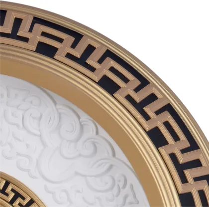 Goolee Square Lighting Ceiling Tiles Domes Decorative PU Ceiling Medallions