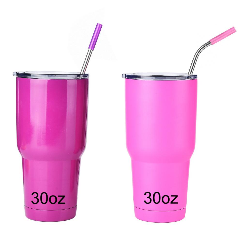 Colorful Stainless Steel Drinking Straw with Cleaning Brush