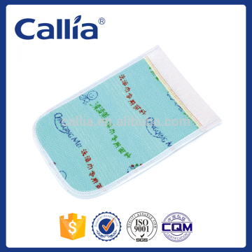 Hot Sale Nylon exfoliating bath shower massage gloves