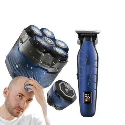 Professional Waterproof Rechargeable Cordless Hair Trimmers and Clippers