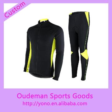 Stylish hot sell long sleeve cycling clothing for men