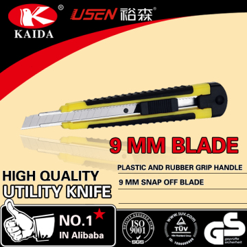 Stationery 9mm Snap Off Blade Auto lock Utility Knife
