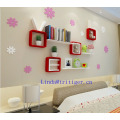 LOVE Wooden Home Decorative Floating Wall Mount Shelf