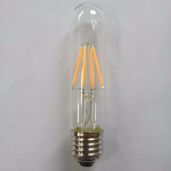 tubular bulb clear lamp T30 4W led filament bulb