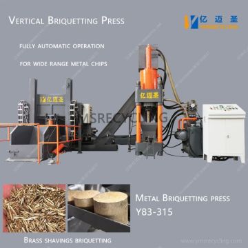 New Automatic Hydraulic Brass Briquetting Press Machine