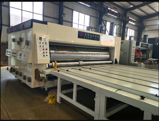 four color printing slotter carton box making machine
