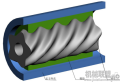 Injection de plastique du stator de moteur de fond de trou