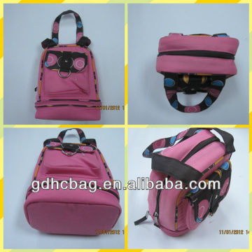 2014 French Sweet style Quality Canvas Backpack for young girl