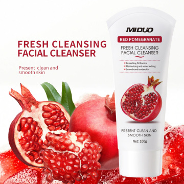 OEM 100G Oil Control Foaming Natural Moisturizing Clean Beauty Cream for Oily Sensitive Skin