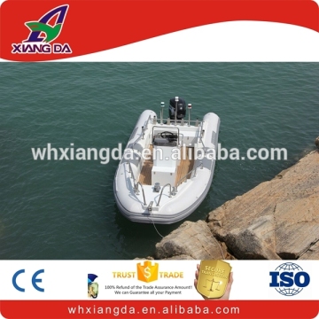 650 rib inflatable aluminum patrol boats for sale