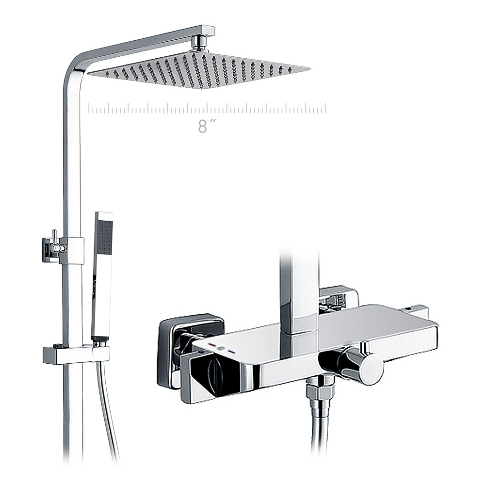 Chrome Plated Thermostatic Shower